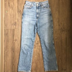 Agolde Straight Leg Jean 25